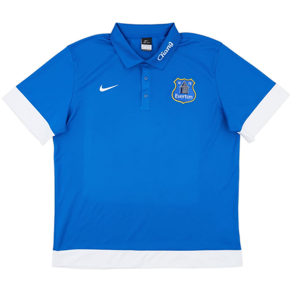 2013-14 Everton Nike Polo Shirt - 9/10 - (XXL)