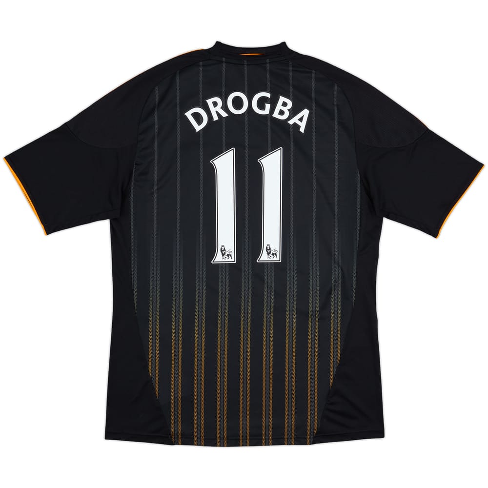 2010-11 Chelsea Away Shirt Drogba #11 - 10/10 - (L)