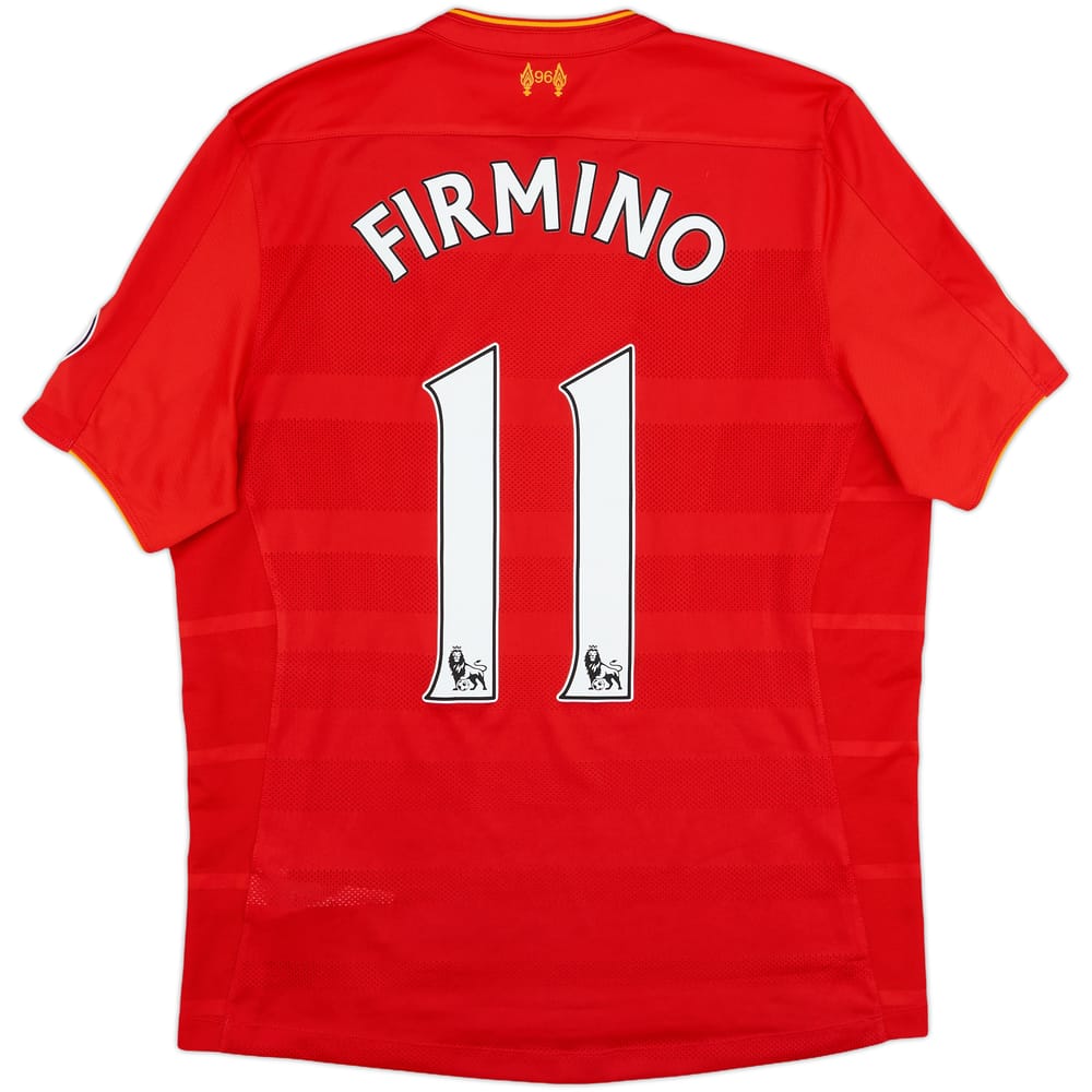 2016-17 Liverpool Home Shirt Firmino #11 - 7/10 - (L)