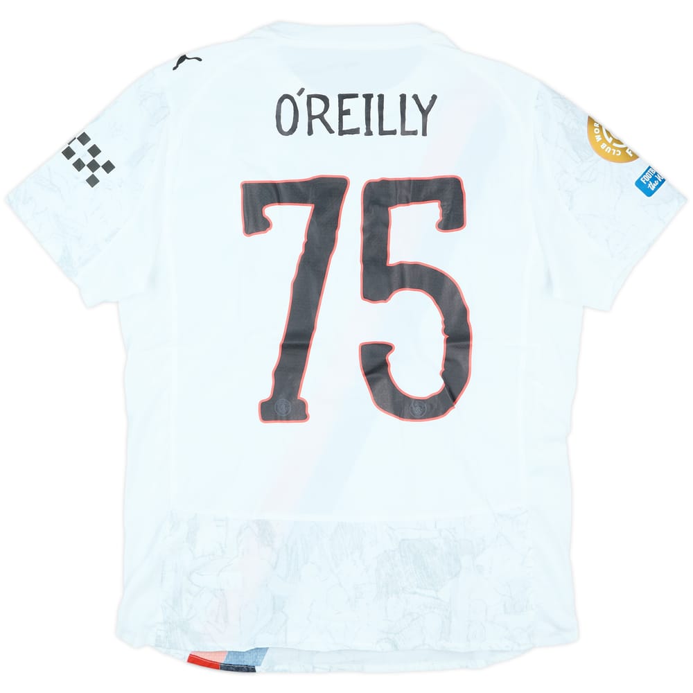 2025 Manchester City Match Issue KidSuper CWC Home Shirt O'Reilly #75