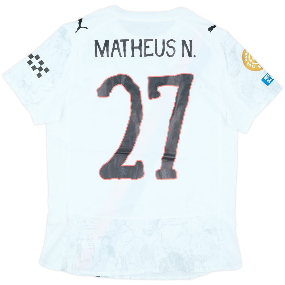 2025 Manchester City Match Issue KidSuper CWC Home Shirt Matheus N. #27