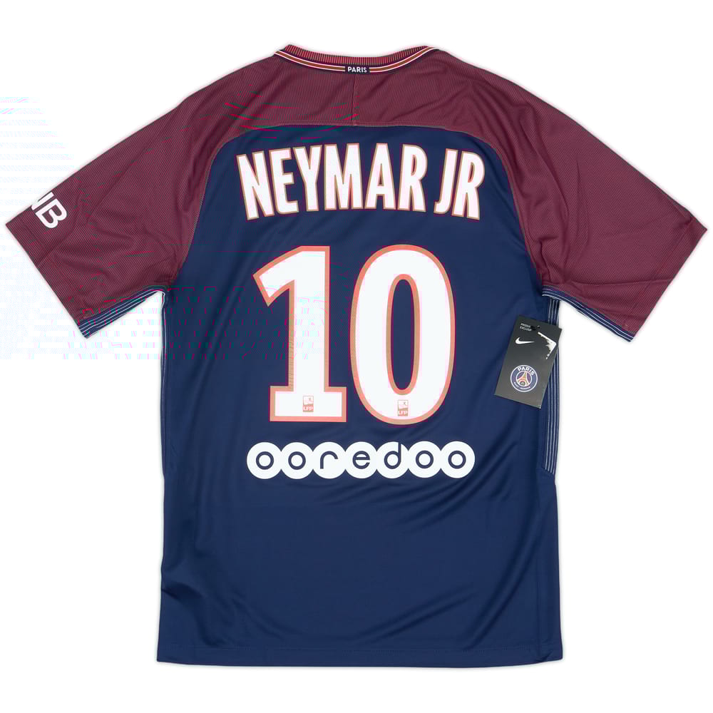 2017-18 Paris Saint-Germain Home Shirt Neymar Jr #10 (S)