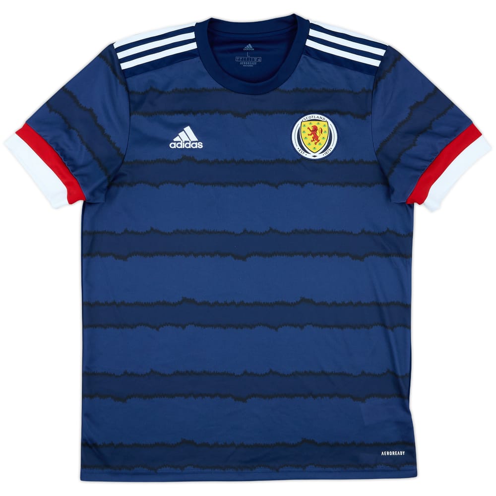2020-22 Scotland Home Shirt - 10/10 - (L)