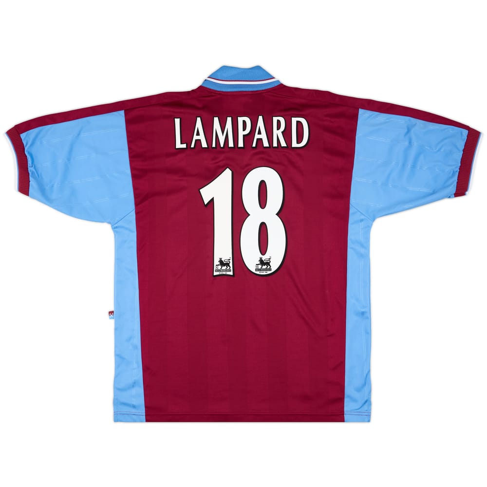 1997-98 West Ham Home Shirt Lampard #18 - 10/10 - (L)