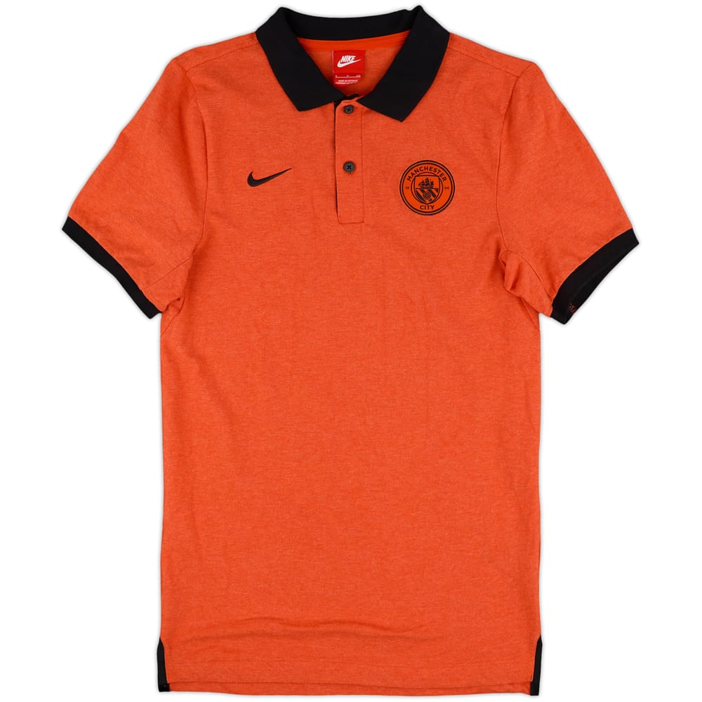2018-19 Manchester City Nike Polo Shirt - 9/10 - (S)