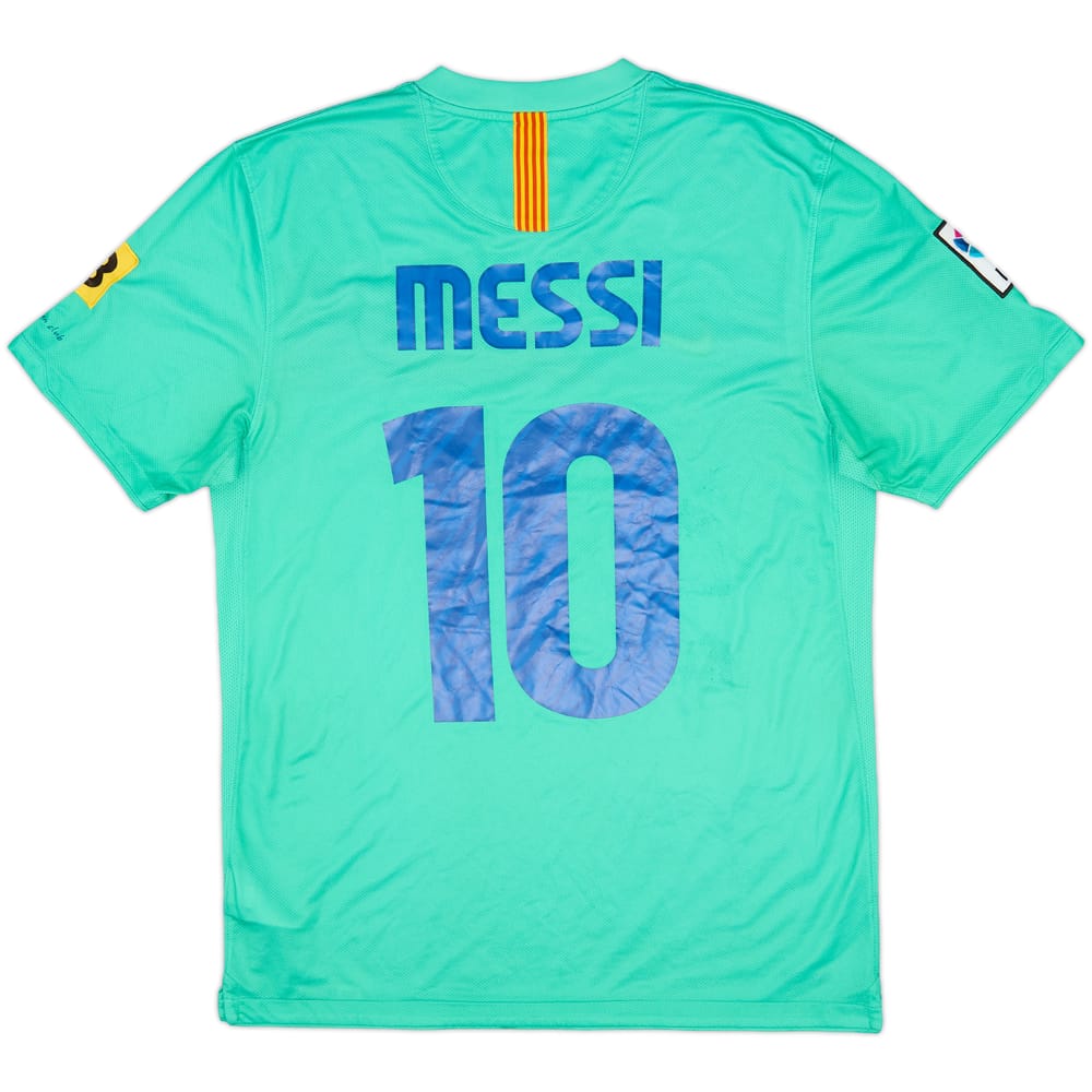 2010-11 Barcelona Away Shirt Messi #10 - 9/10 - (M)