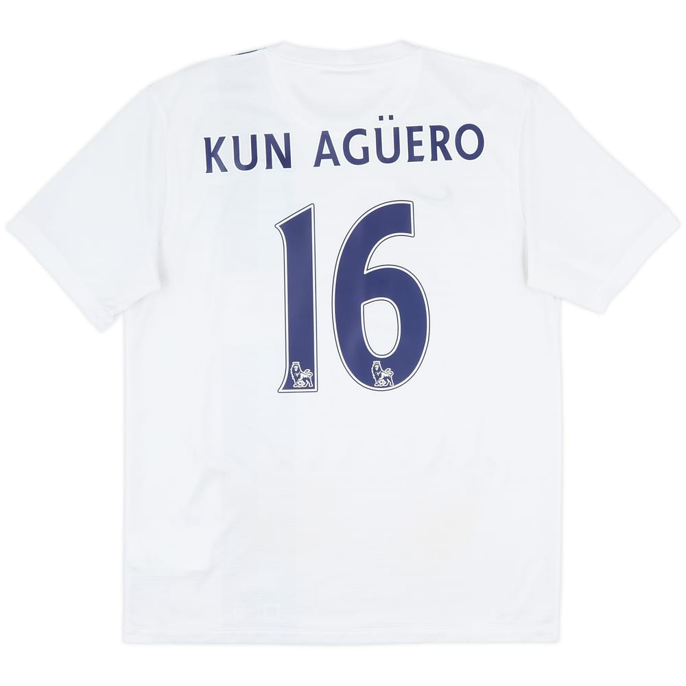 2013-14 Manchester City Third Shirt Kun Aguero #16 - 7/10 - (M)