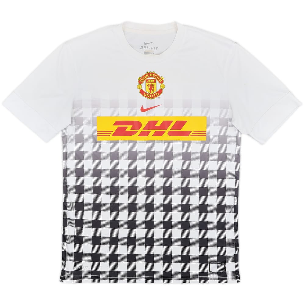 2013-14 Manchester United Nike Training Shirt - 8/10 - (M)