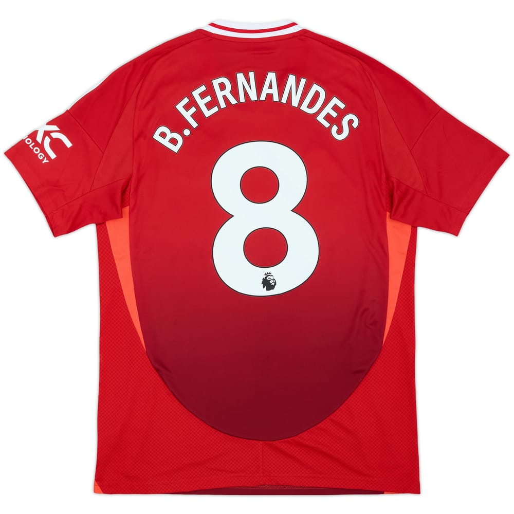 2024-25 Manchester United Home Shirt B.Fernandes #8 - 10/10 - (L)