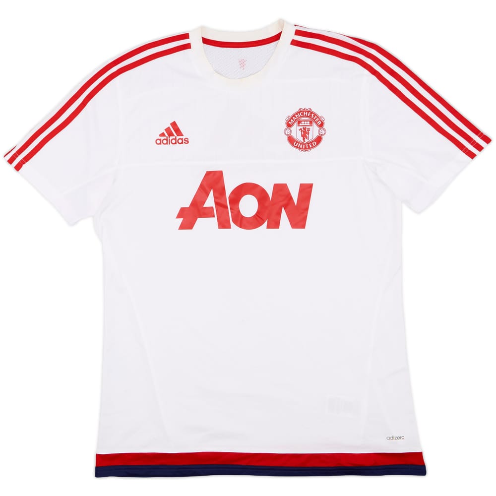 2015-16 Manchester United adizero Training Shirt - 6/10 - (L)