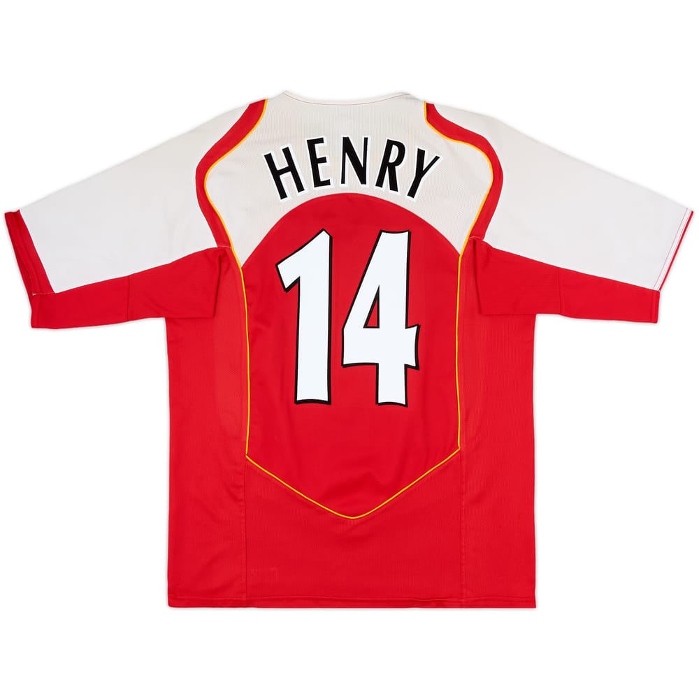 2004-05 Arsenal Home Shirt Henry #14 - 7/10 - (L)