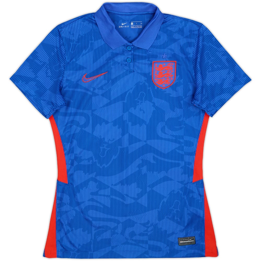 2020-21 England Away Shirt - 9/10 - (Women's S)