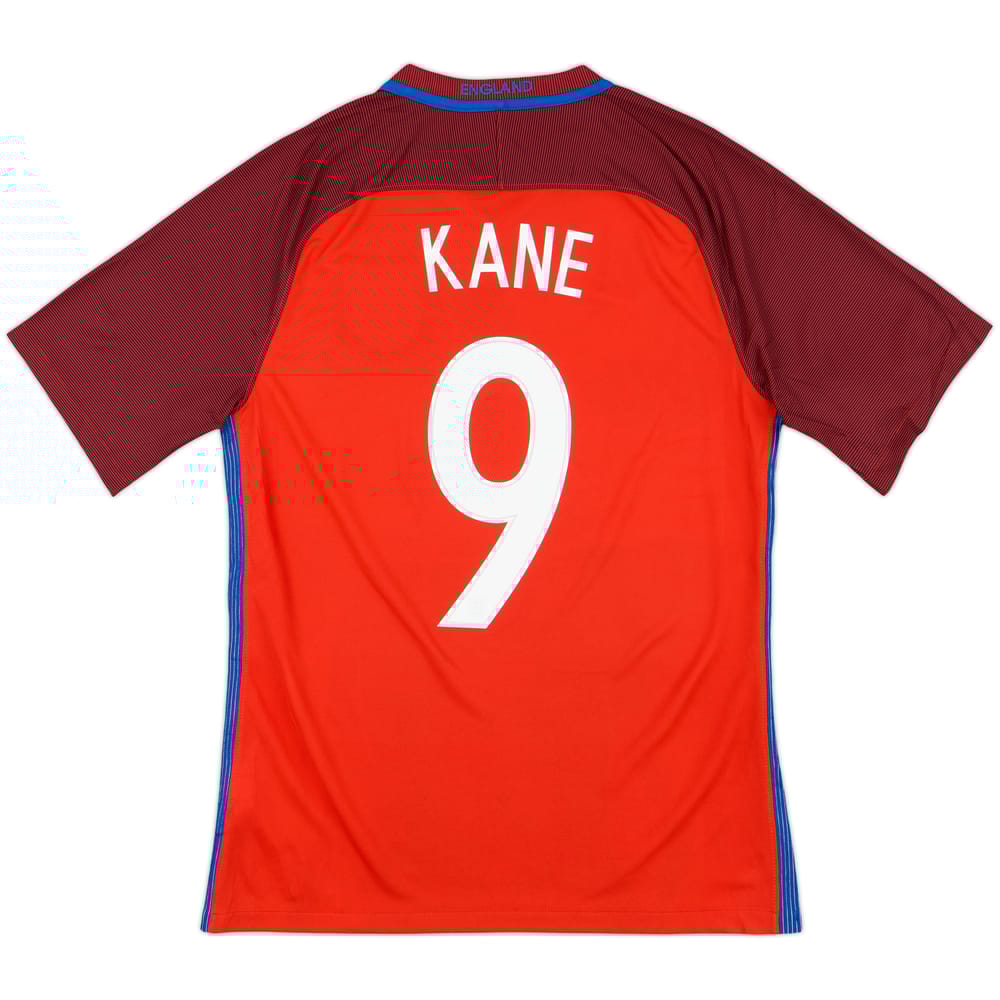 2016-17 England Away Shirt Kane #9 - 7/10 - (M)