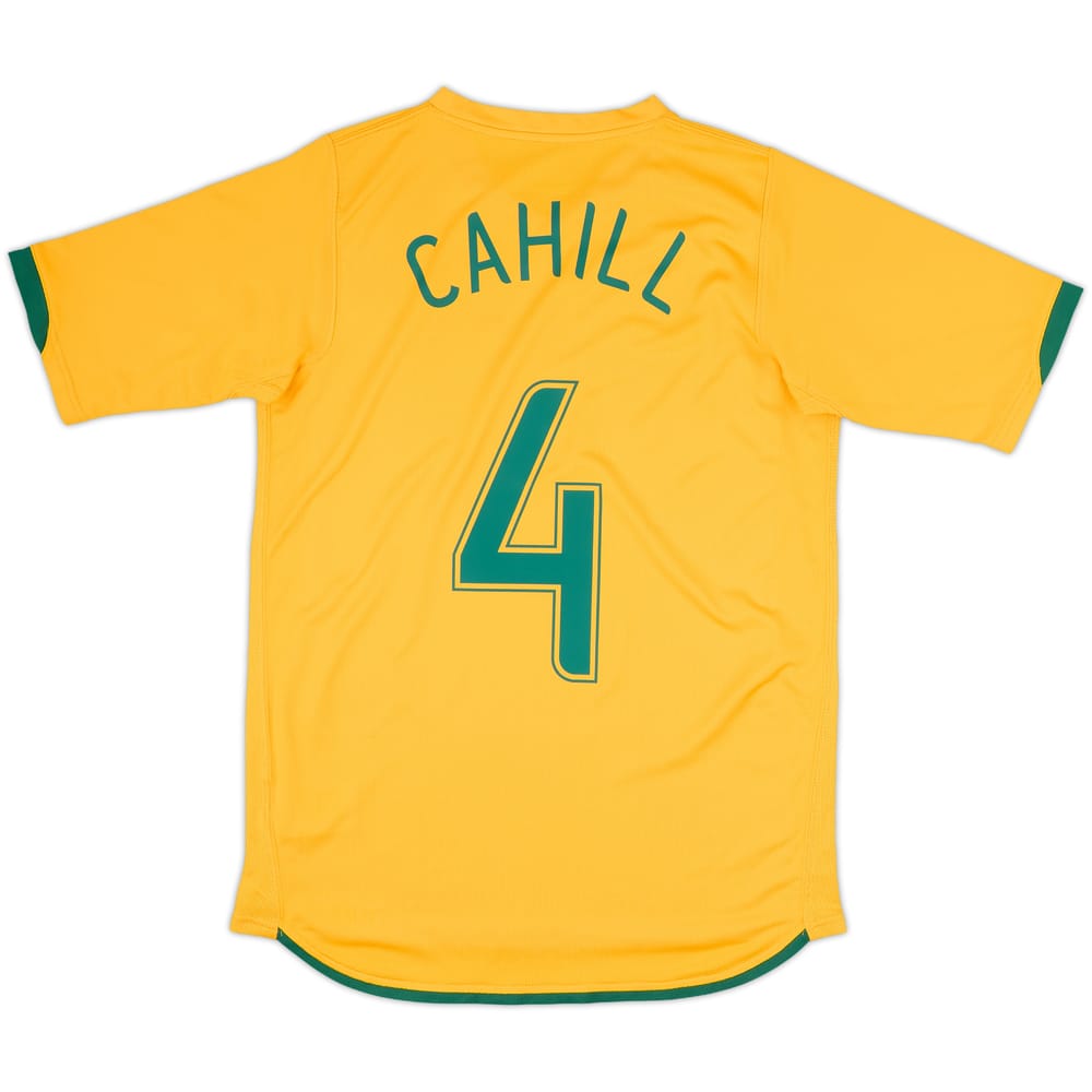 2006-08 Australia Home Shirt Cahill #4 - 9/10 - (S)
