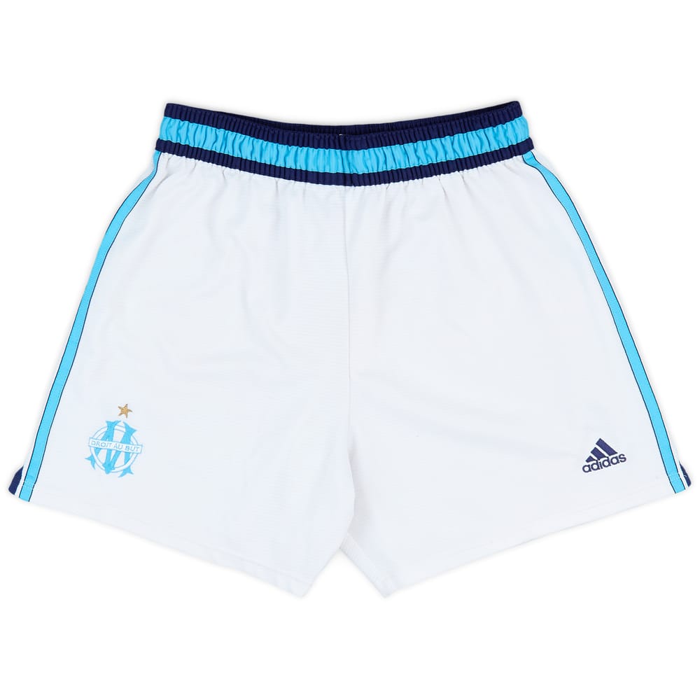 1999-00 Olympique Marseille Home Shorts - 8/10 - (M)