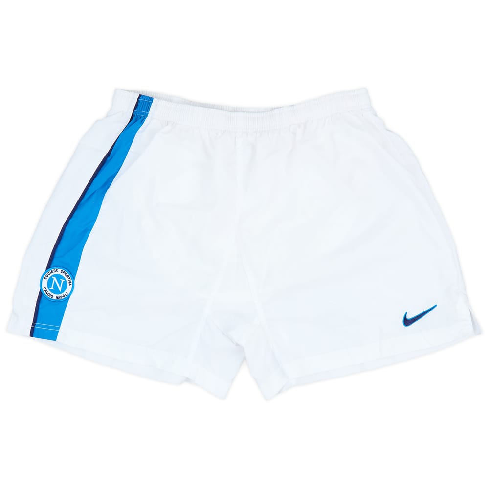 1997-98 Napoli Home Shorts - 10/10 - (XXL)