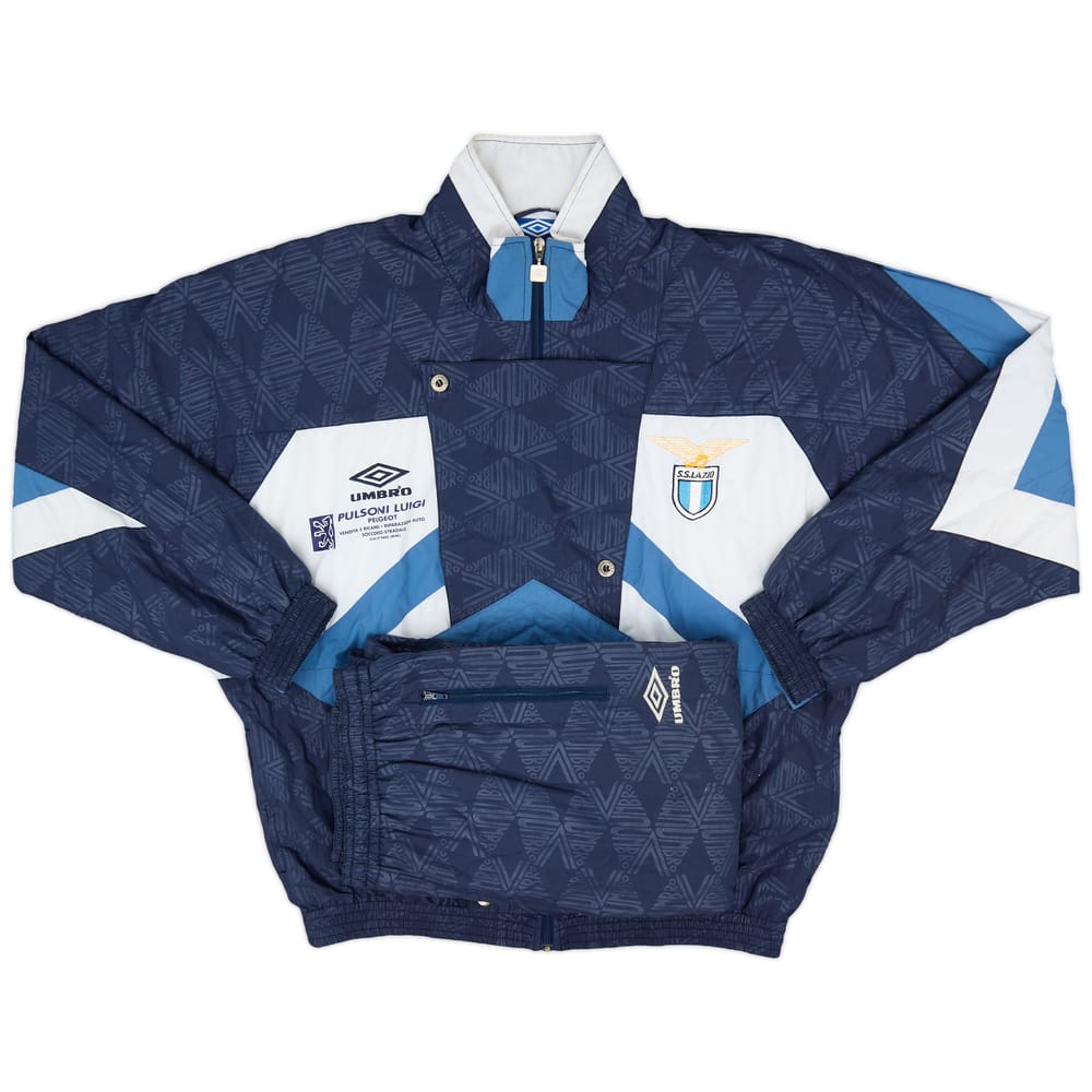 1992-93 Lazio Umbro Tracksuit - 9/10 - (L)