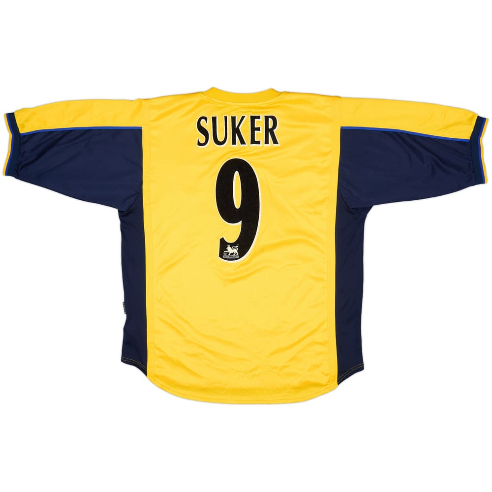 1999-01 Arsenal Away Shirt Suker #9 - 9/10 - (L)