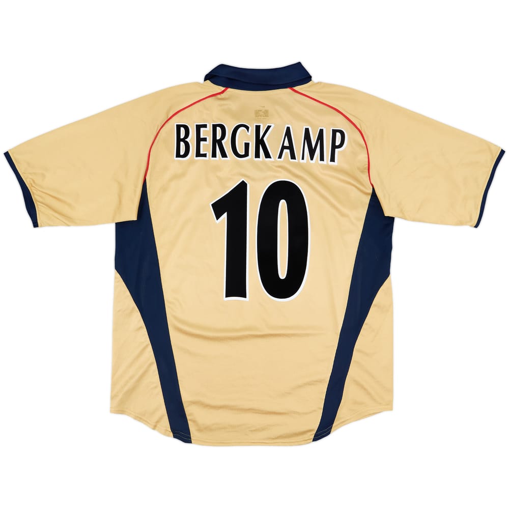 2001-02 Arsenal Away Shirt Bergkamp #10 - 10/10 - (L)