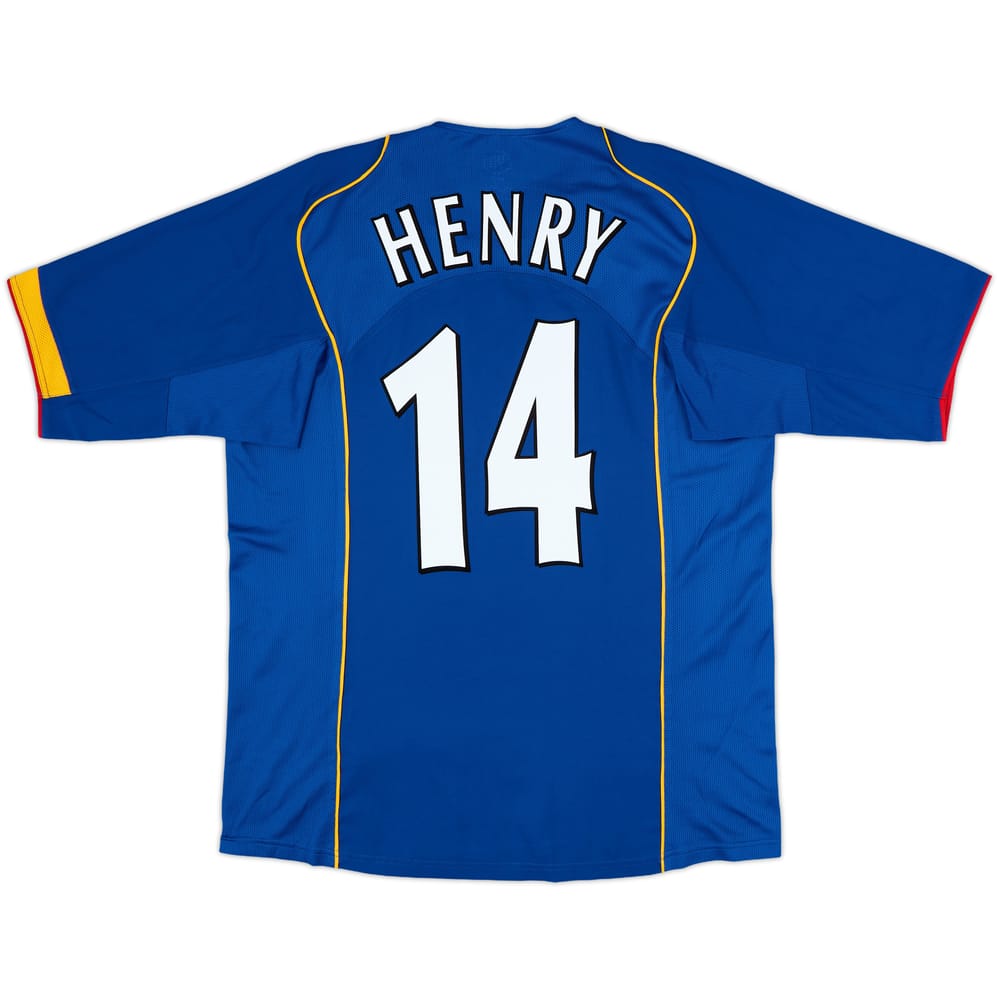 2004-06 Arsenal Away Shirt Henry #14 - 10/10 - (L)