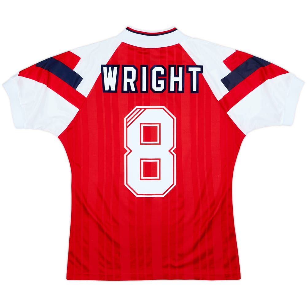 1992-94 Arsenal Home Shirt Wright #8 - 8/10 - (S)