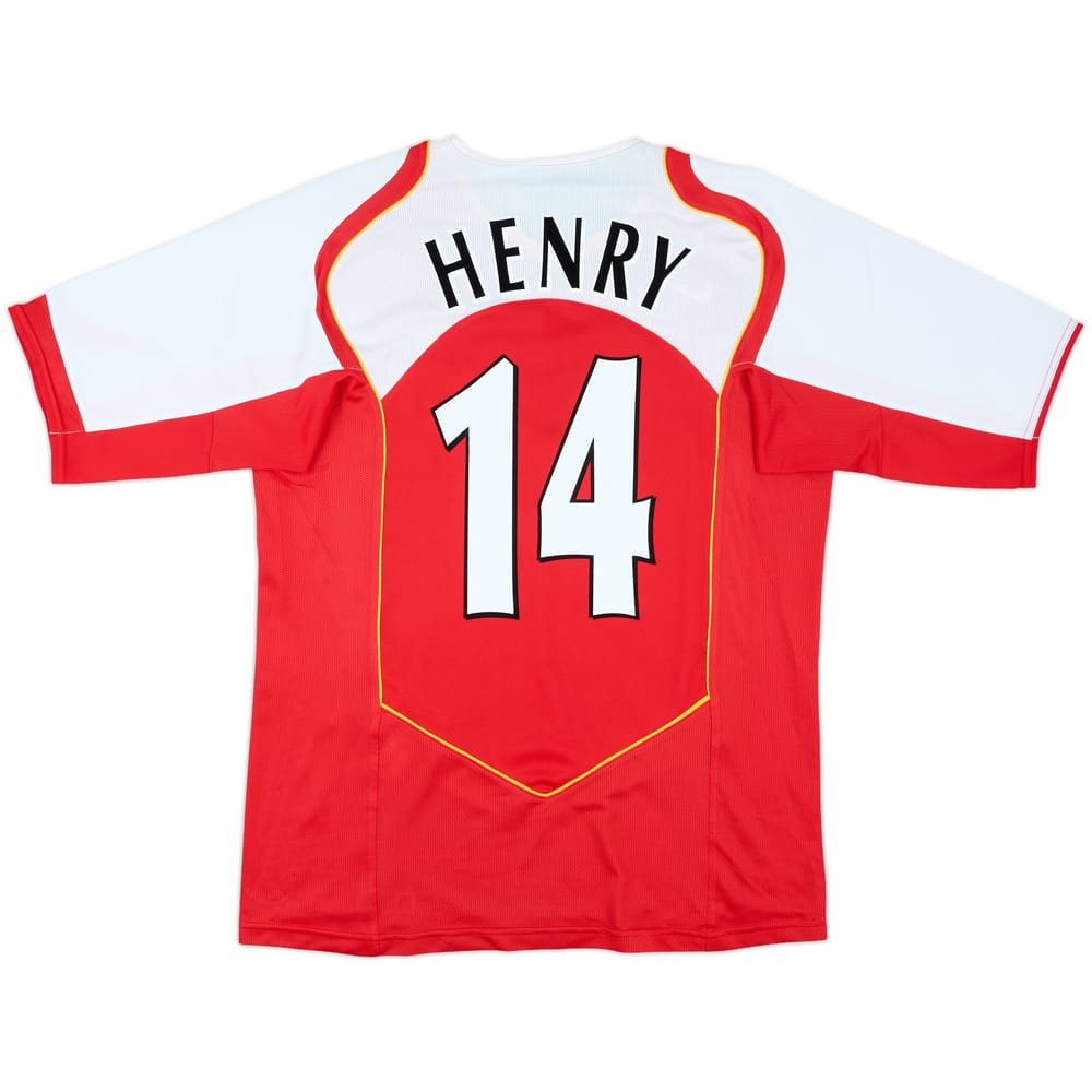2004-05 Arsenal Home Shirt Henry #14 - 8/10 - (L)