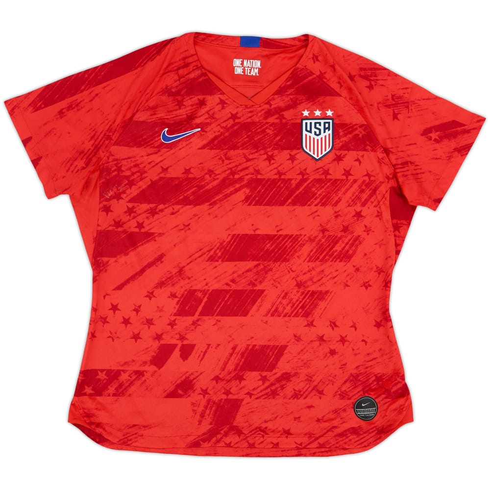 2019-20 USA Away Shirt - 9/10 - (Women's XL)