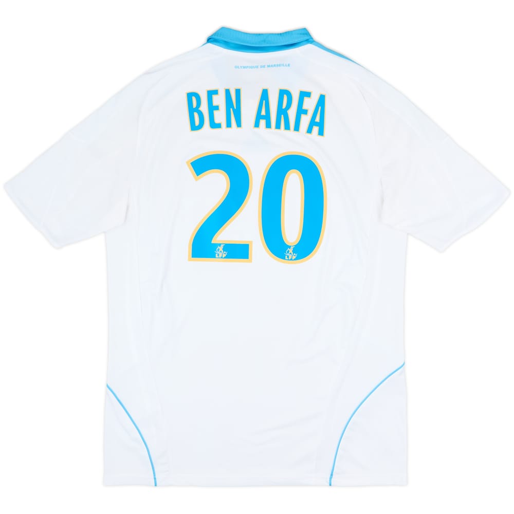 2008-09 Olympique Marseille Home Shirt Ben Arfa #20 - 8/10 - (L)