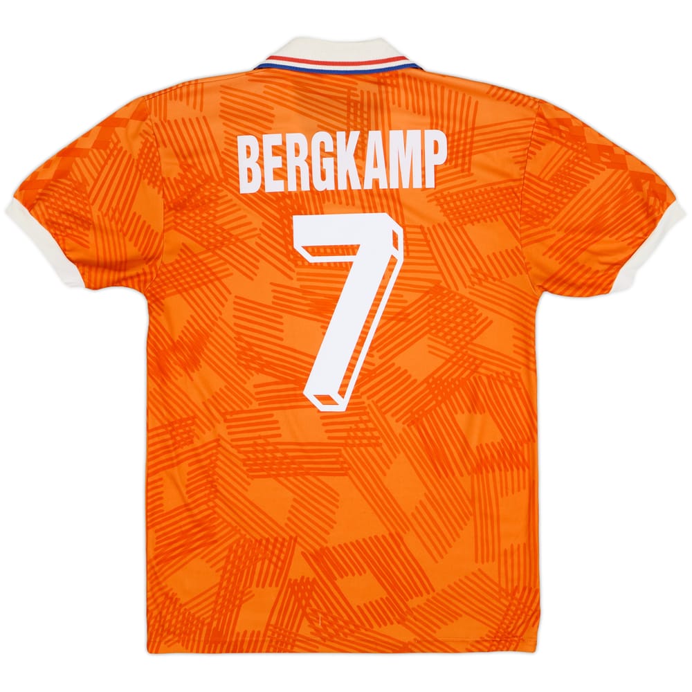 1992-94 Netherlands Home Shirt Bergkamp #7 - 8/10 - (M)