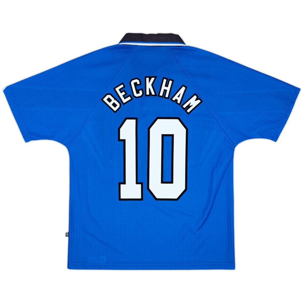 1996-98 Manchester United Third Shirt Beckham #10 - 9/10 - (M)