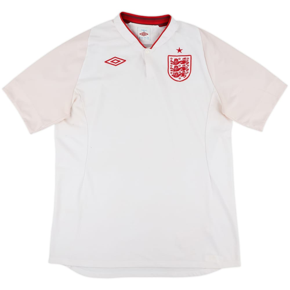 2012-13 England Home Shirt - 4/10 - (L)
