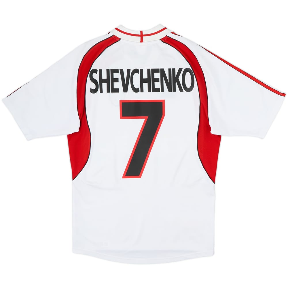 2000-02 AC Milan Away Shirt Shevchenko #7 - 8/10 - (L)