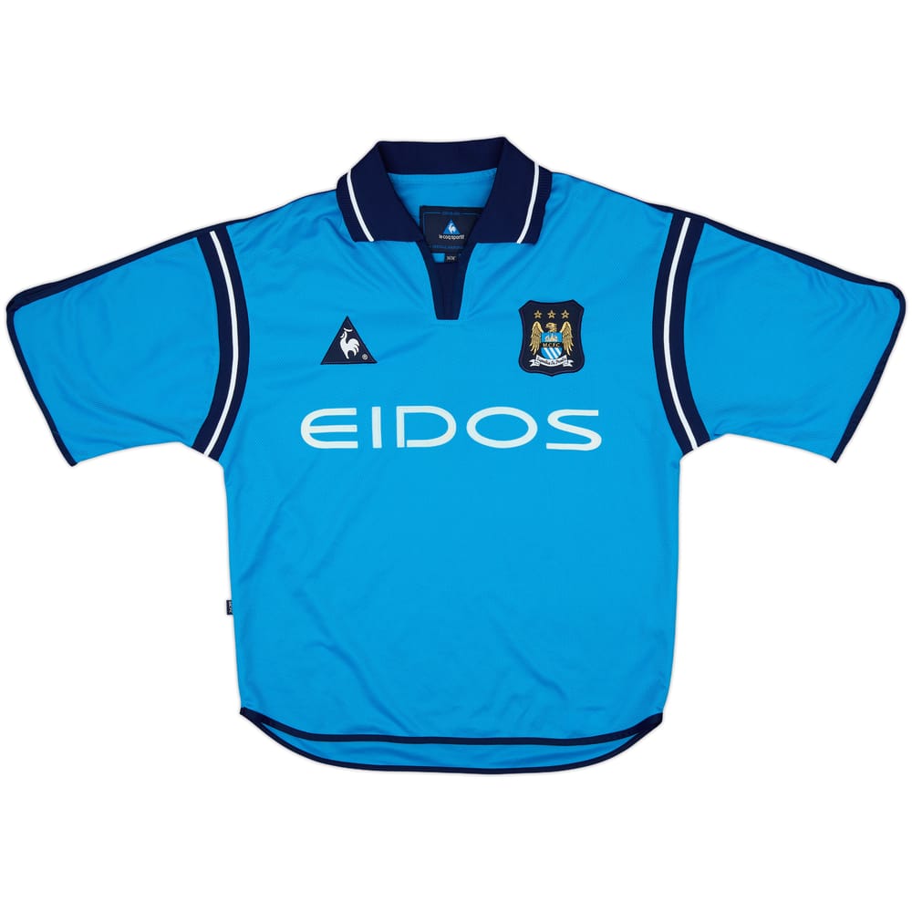 2001-02 Manchester City Home Shirt - 9/10 - (S)