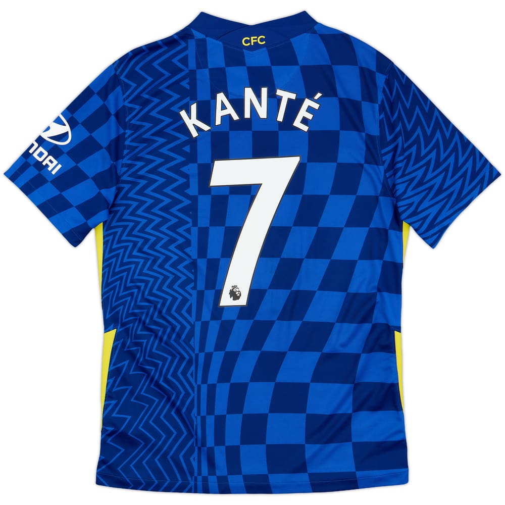 2021-22 Chelsea Home Shirt Kante #7 - 9/10 - (M)