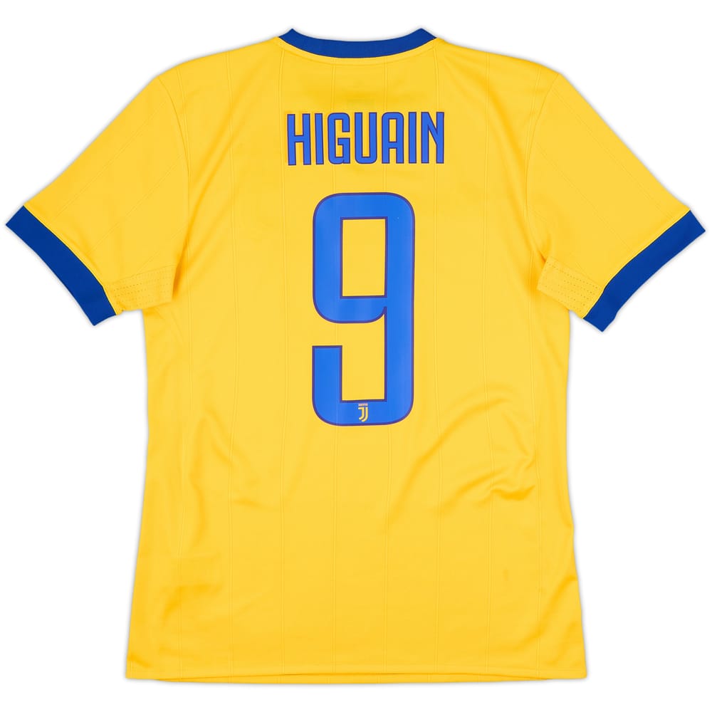 2017-18 Juventus Away Shirt Higuain #9 - 7/10 - (S)