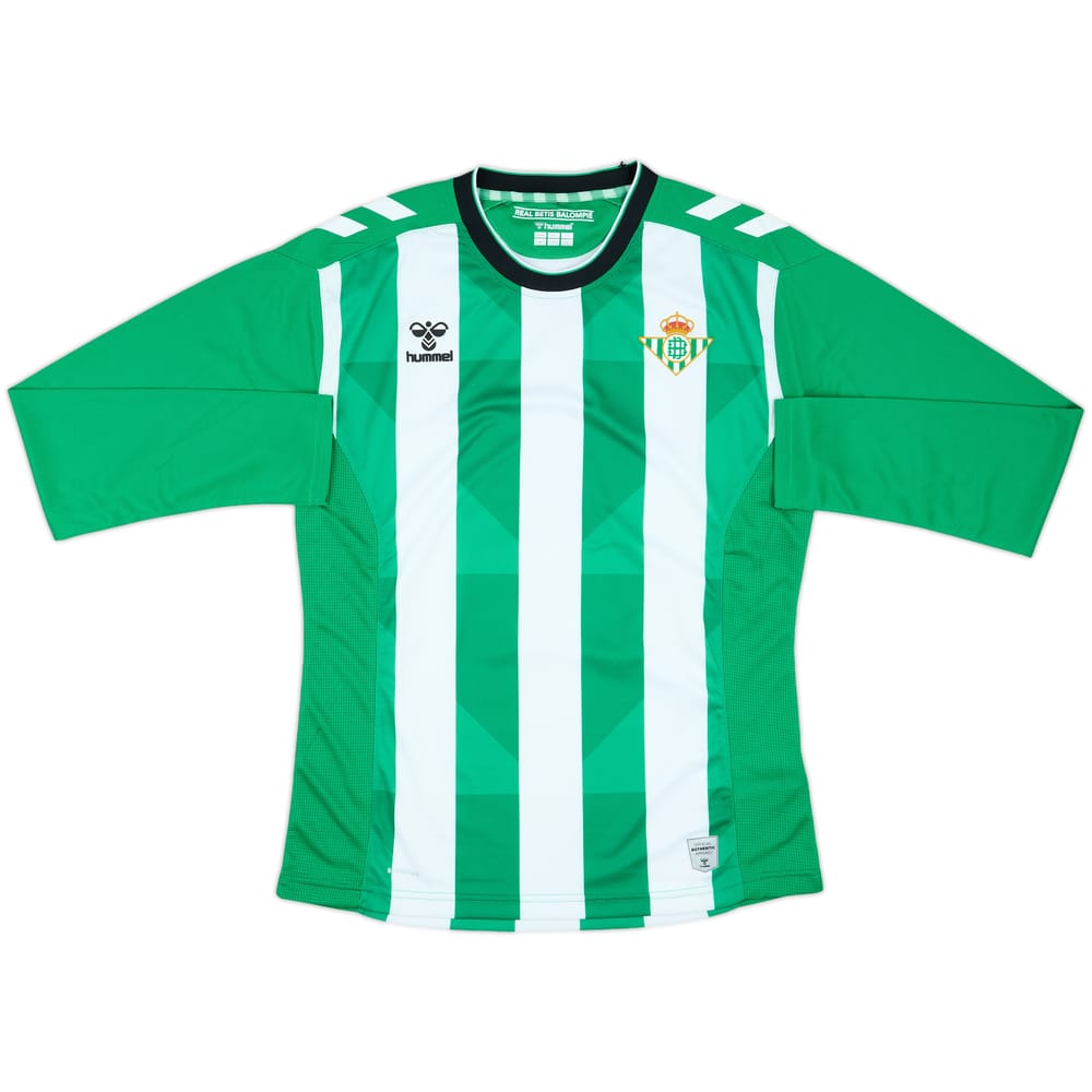 2022-23 Real Betis Home L/S Shirt - 10/10 - (M)