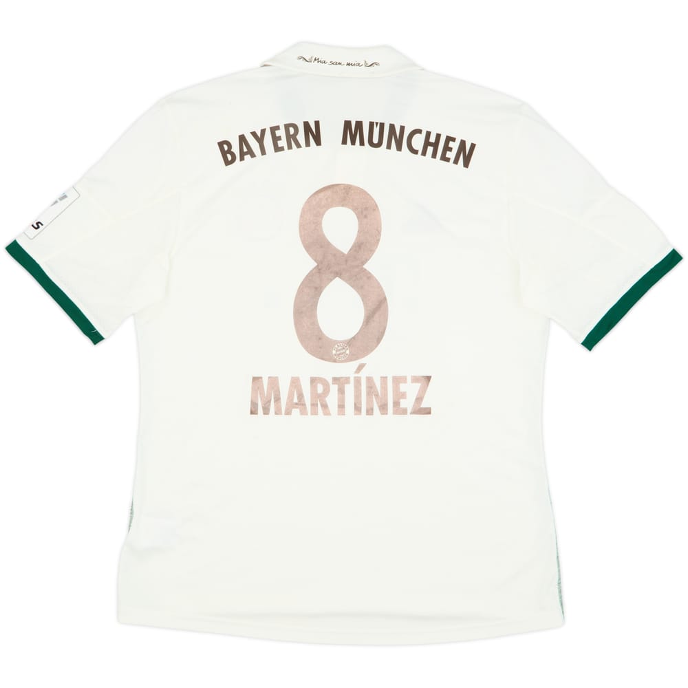 2013-14 Bayern Munich Away Shirt Martinez #8 - 4/10 - (L)