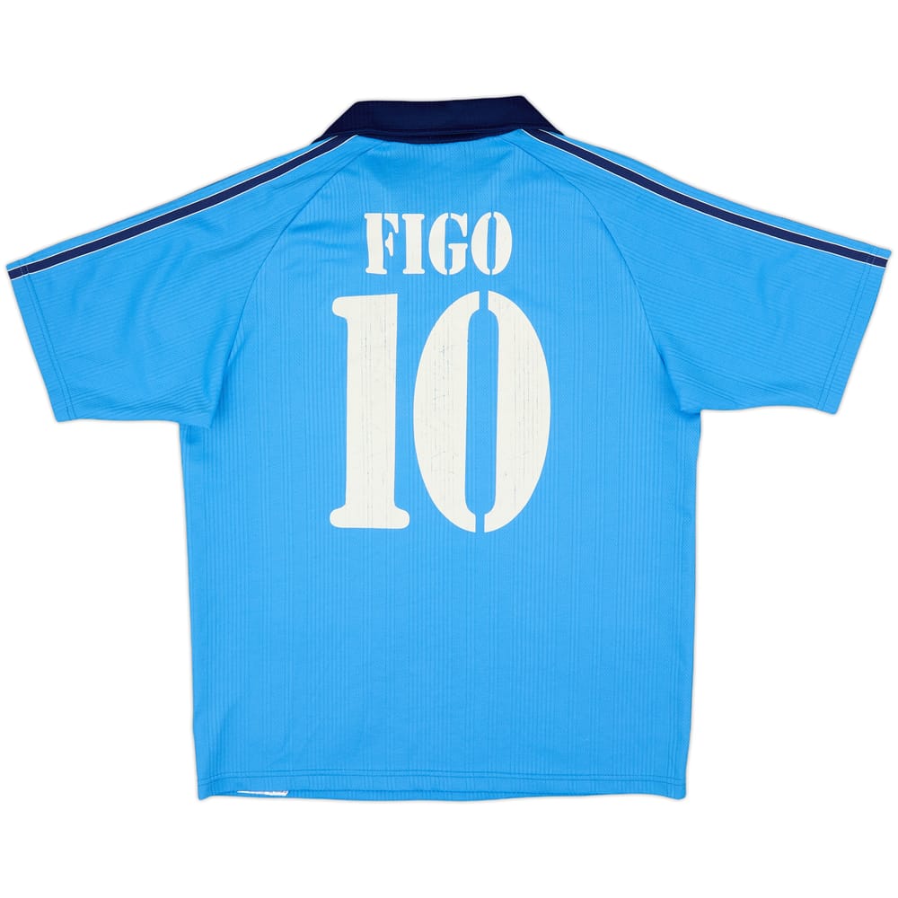1999-00 Real Madrid Third Shirt Figo #10 - 6/10 - (XL.Boys)