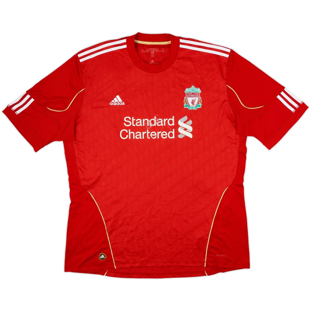 2010-12 Liverpool Home Shirt - 5/10 - (XXL)