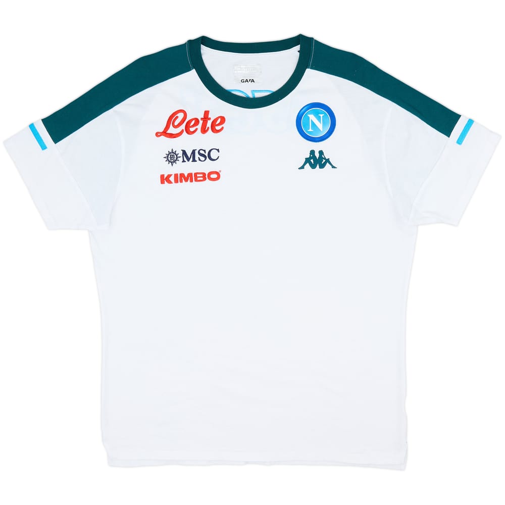 2020-21 Camiseta de algodón Kappa del Napoli - 8/10 - (XXL)