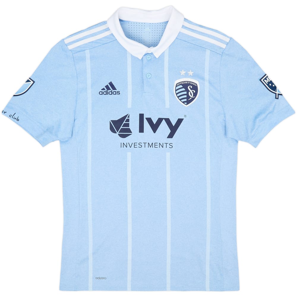 2016 Sporting Kansas City Authentic Home Shirt - 10/10 - (M)