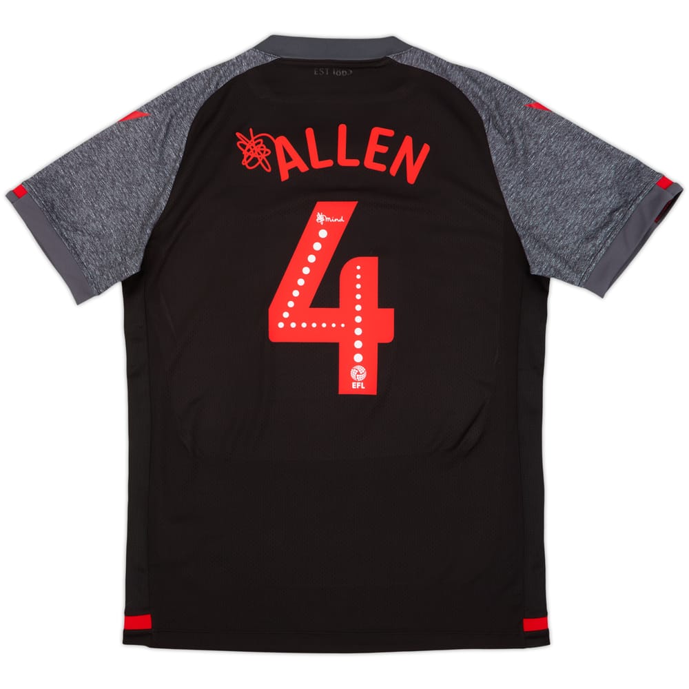 Camiseta de visitante del Stoke City 2019-20 Allen #4 - 10/10 - (M)