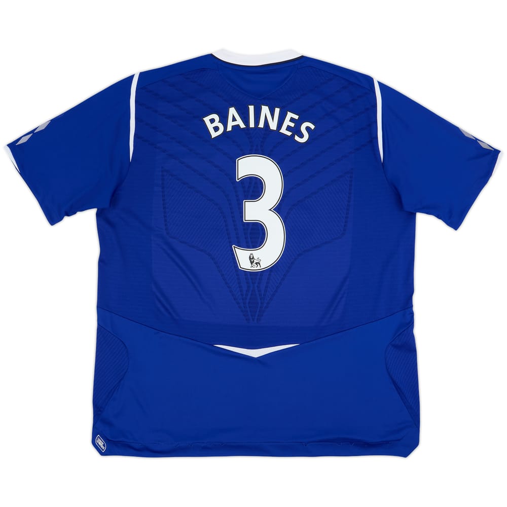 2008-09 Everton Home Shirt Baines #3 - 6/10 - (XXL)