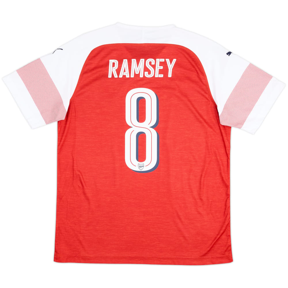 2018-19 Arsenal Home Shirt Ramsey #8 - 10/10 - (L)