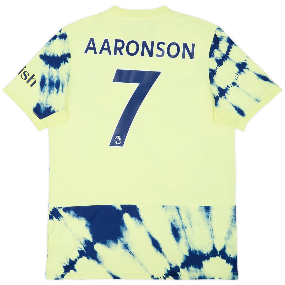 2022-23 Leeds Away Shirt Aaronson #7 - 6/10 - (L)