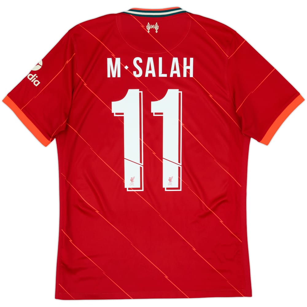 2021-22 Liverpool Home Shirt M.Salah #11 - 7/10 - (M)