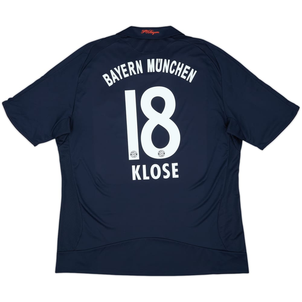 Camiseta de visitante del Bayern Munich 2008-09 Klose #18 - 8/10 - (XXL)