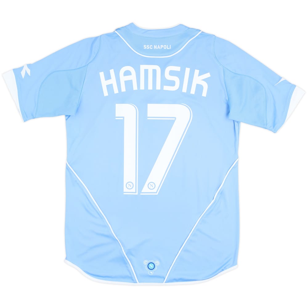 2007-08 Napoli Home Shirt Hamsik #17 - 6/10 - (S)