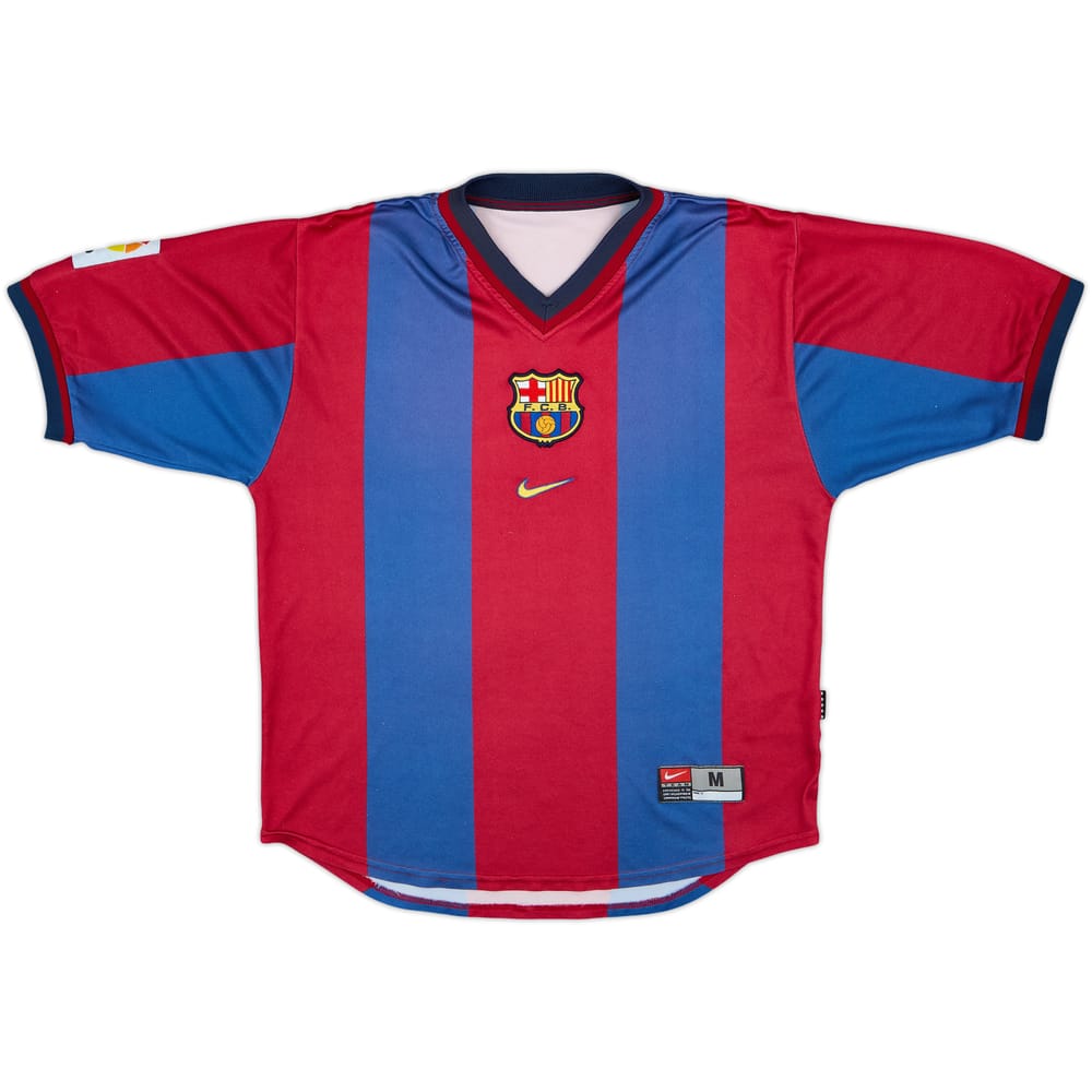 1998-00 Barcelona Home Shirt - 5/10 - (M)