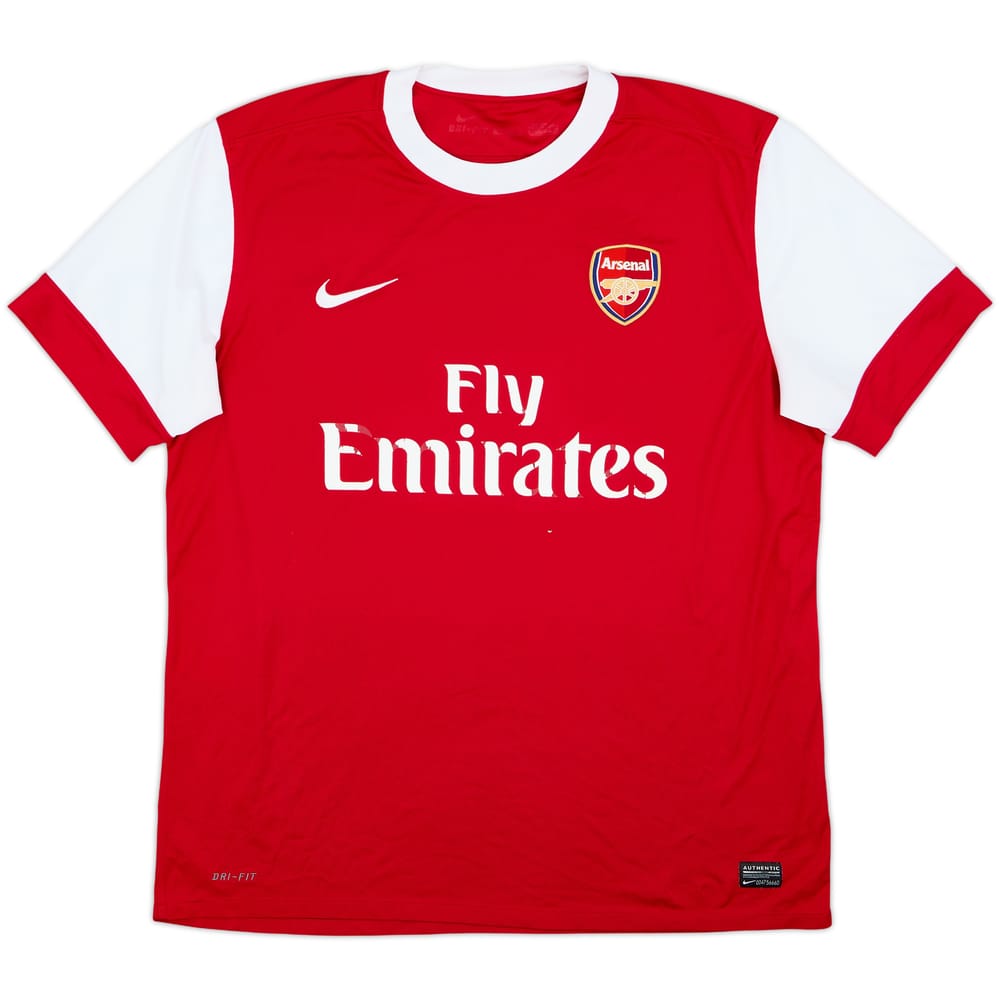 2010-11 Arsenal Home Shirt - 5/10 - (XL)